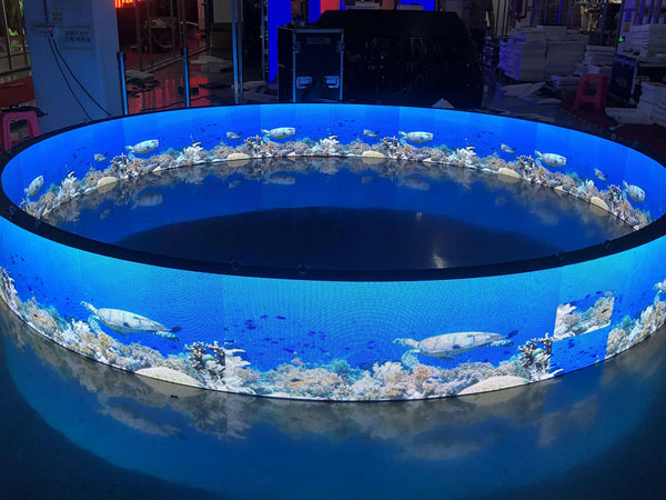 creative customised led video wall